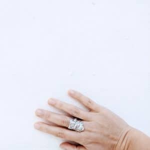 anillo artesanal de plata fardatxeta joies